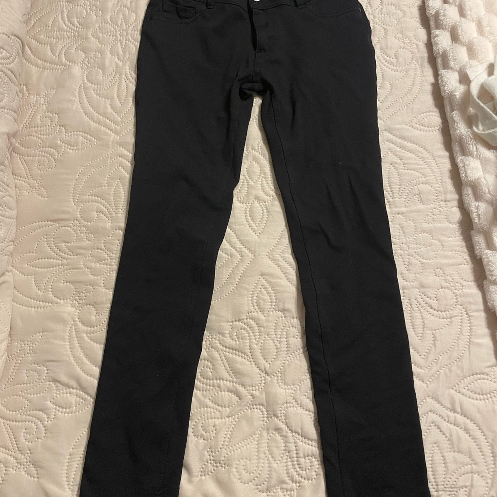 Classic Black Slim Fit Pants